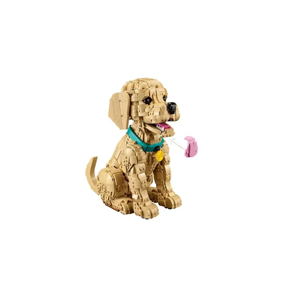 LEGO Icons 11384 Golden Retriever Puppy Building Kit (2102 Pieces) - New Sealed